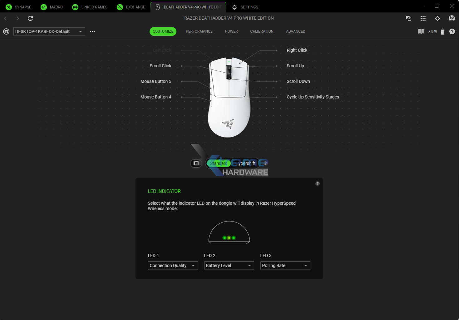 Razer DeathAdder V4 Pro Synapse